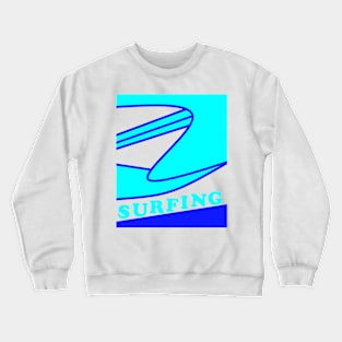 Surfing Crewneck Sweatshirt